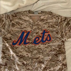 David Wright military themes Mets jersey